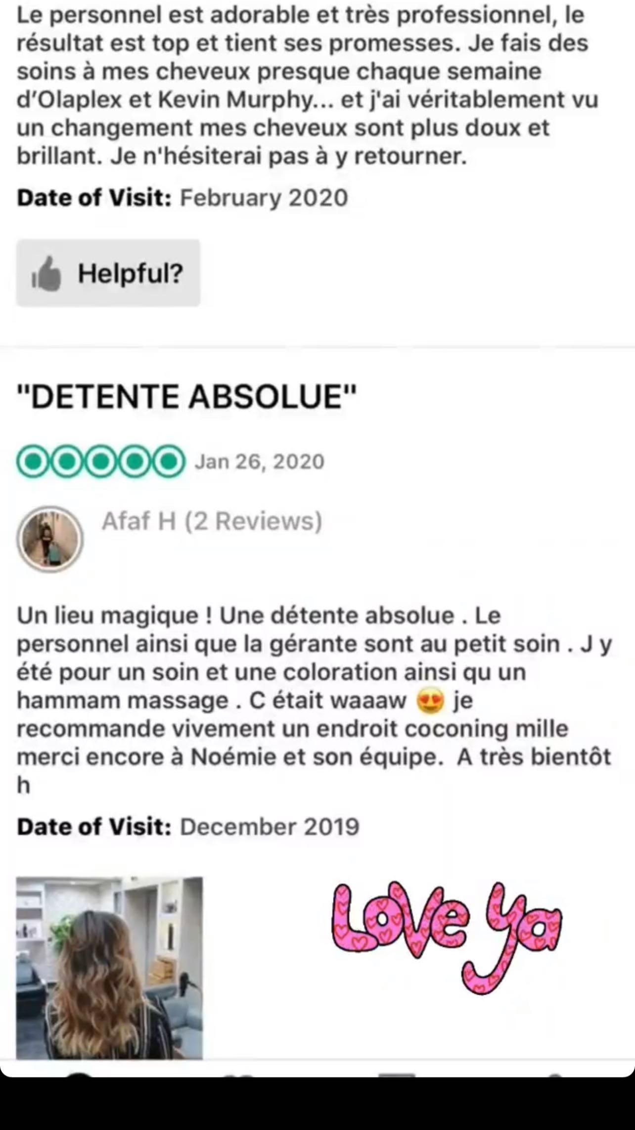 Avis Client